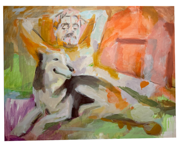 Obra Paula Hombre y Perro